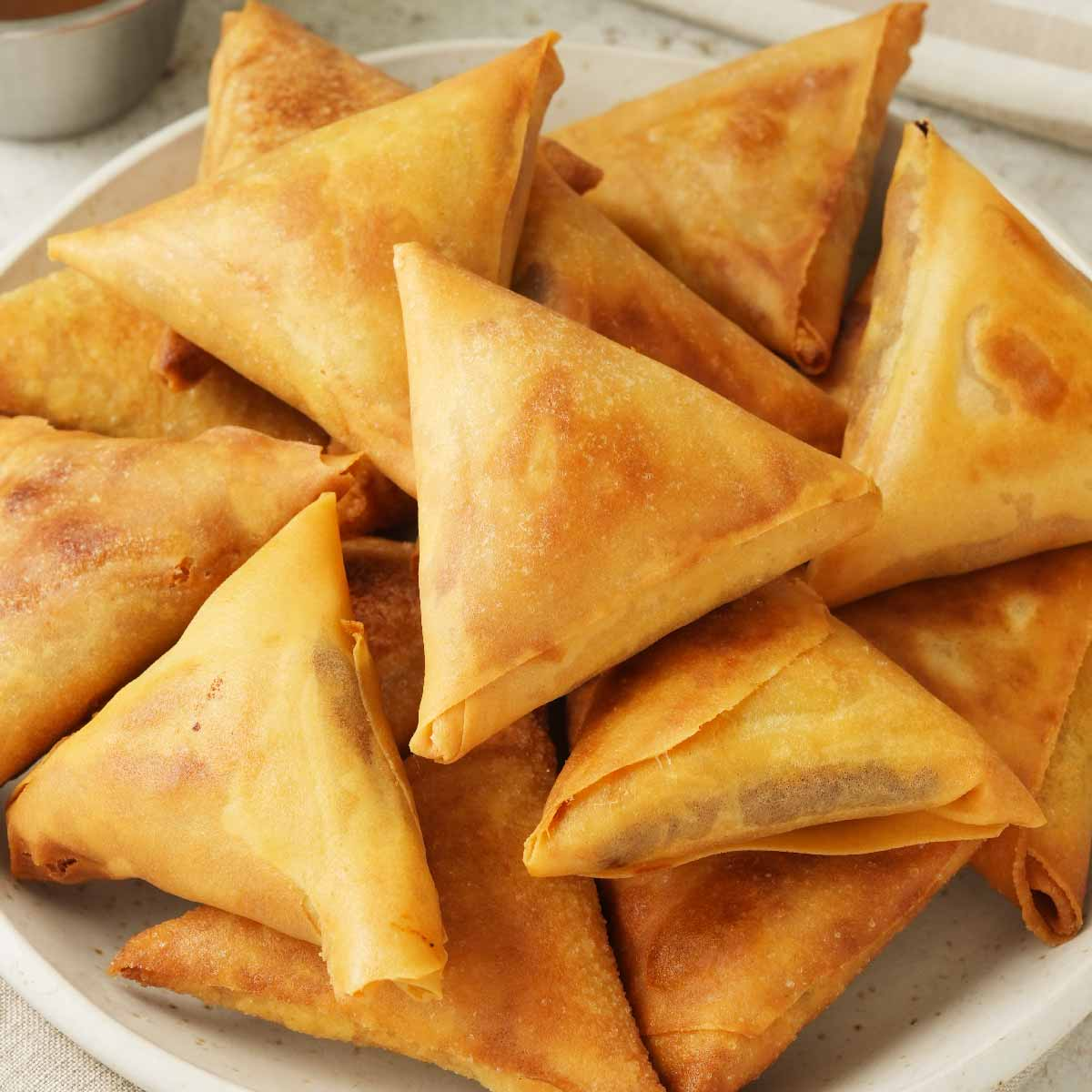Samosas served at Akothee Live in Seattle