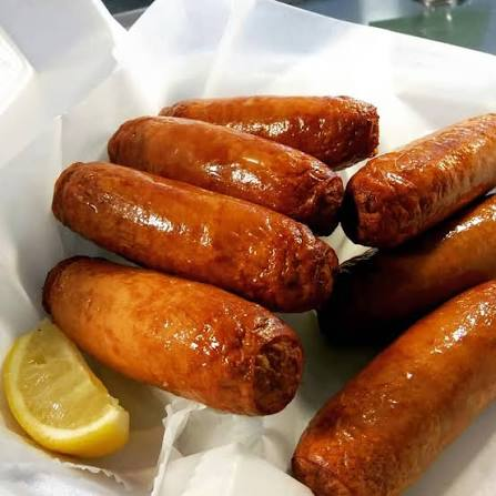 Sausage served at Akothee Live in Seattle