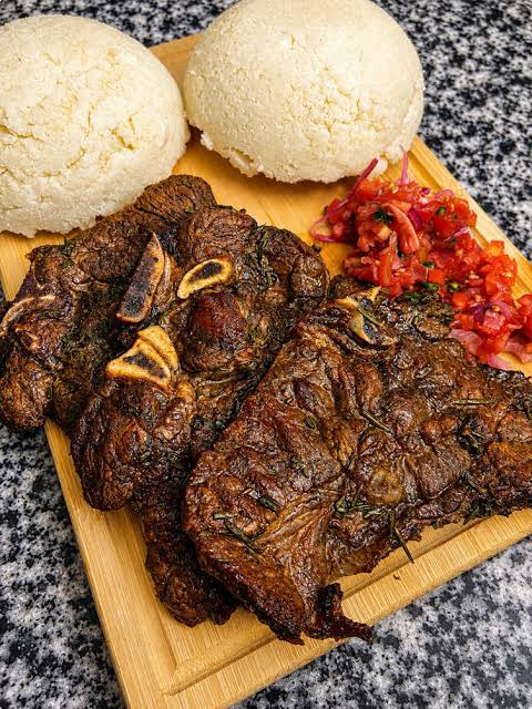 Nyama Choma served at Akothee Live in Seattle